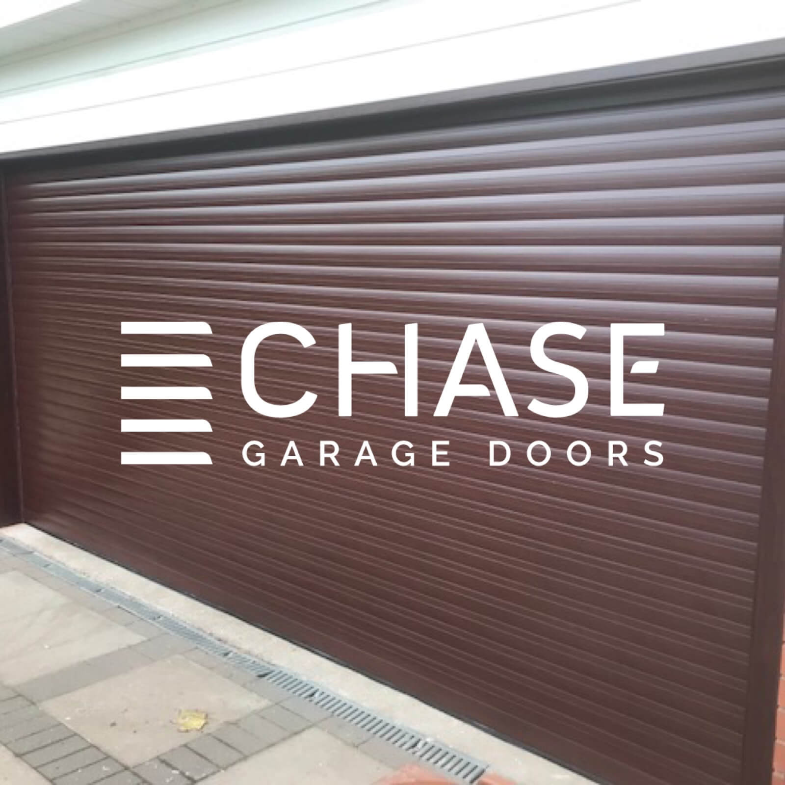 Brown Garage Door Installation
